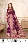 Vamika A To F By Ronisha Banarasi Silk Sarees Wholesale Price In Surat
